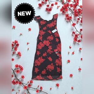New Justify floral lined Dress women juniors XL